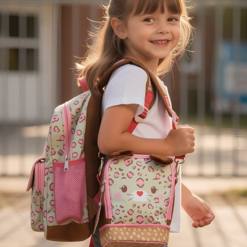 Lunchera Pink Leopard